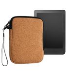 Husa universala pentru eBook Reader de 6 inch, Kwmobile, Maro, Pluta, 59012.24 fotografia produsului