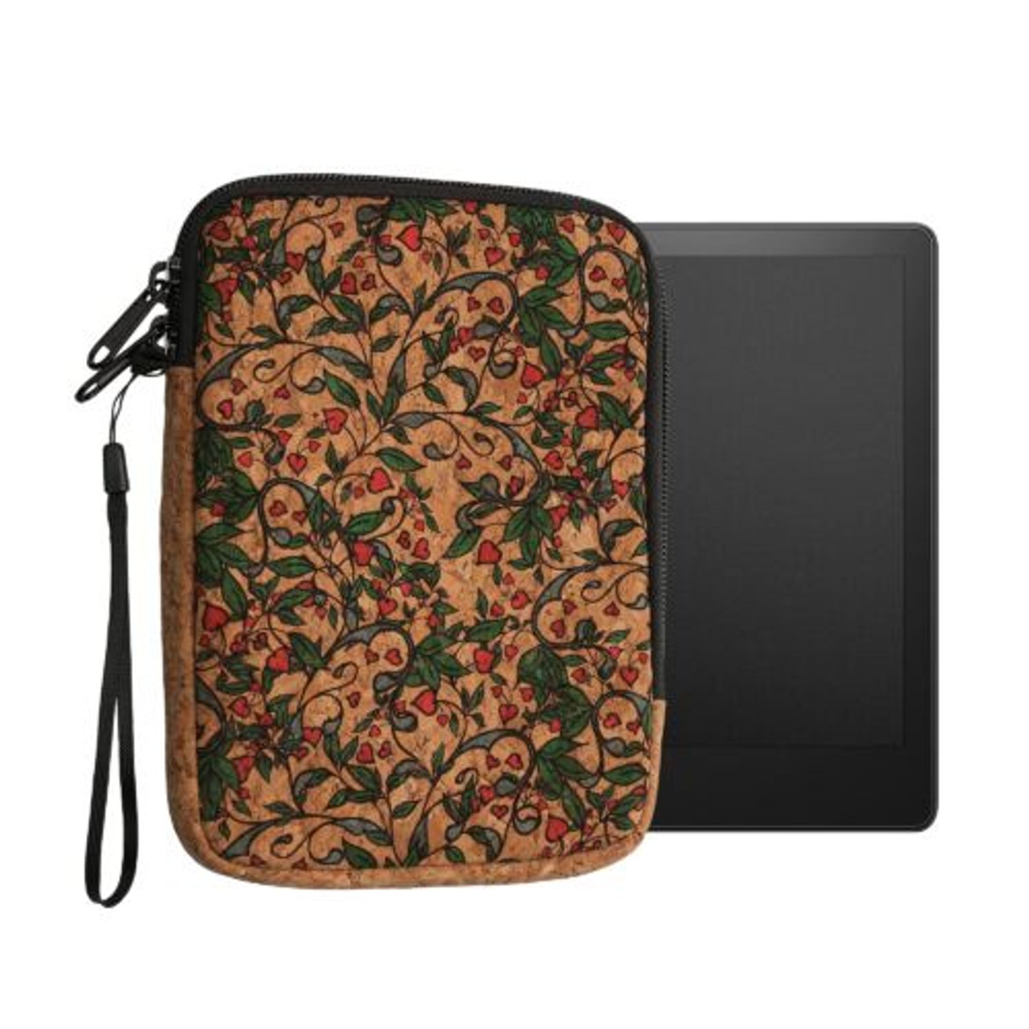 Husa universala pentru eBook Reader de 6 inch, Kwmobile, Multicolor, Pluta, 59013.01 fotografia produsului
