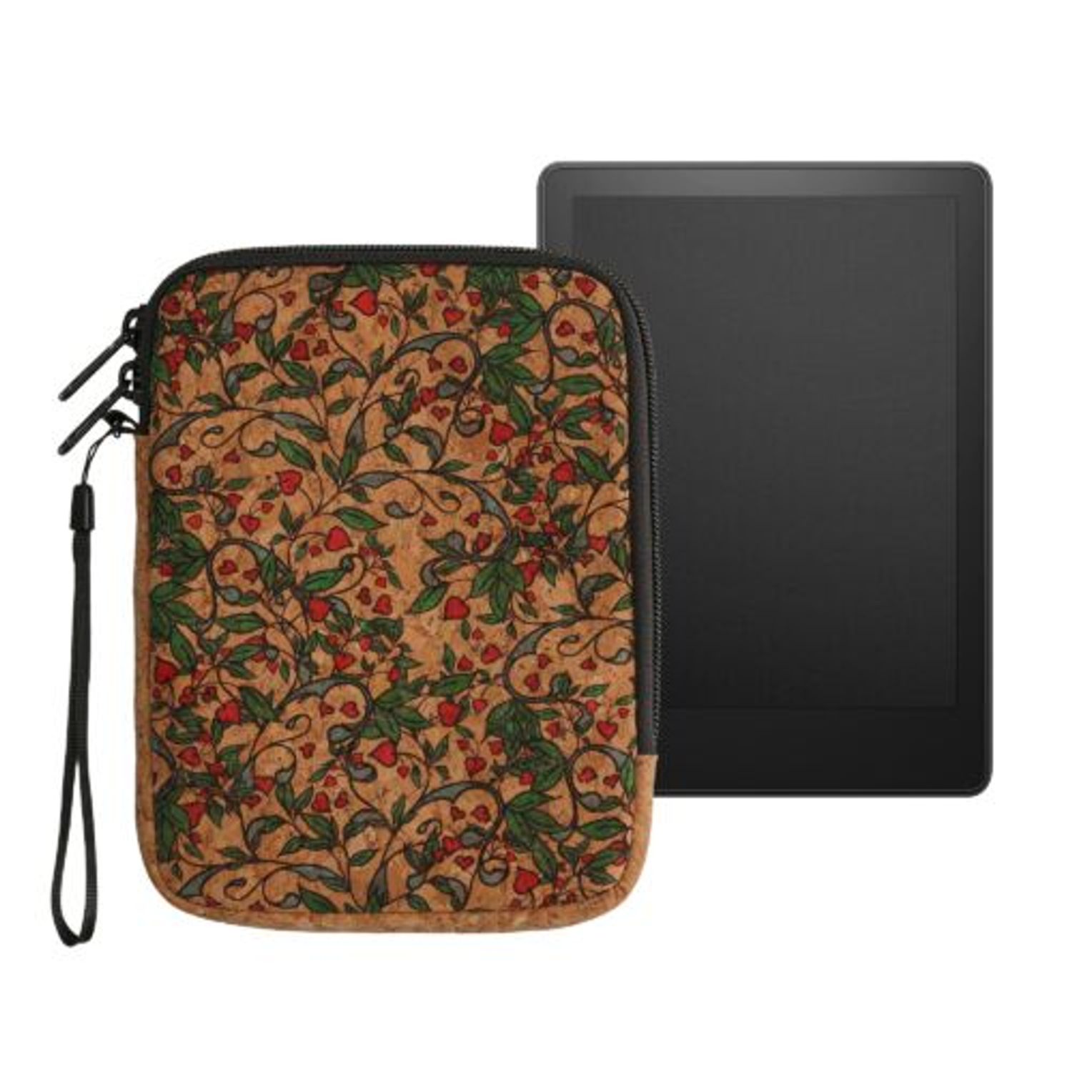 Husa universala pentru eBook Reader de 6 inch, Kwmobile, Multicolor, Pluta, 59013.01 fotografia produsului View 2 L