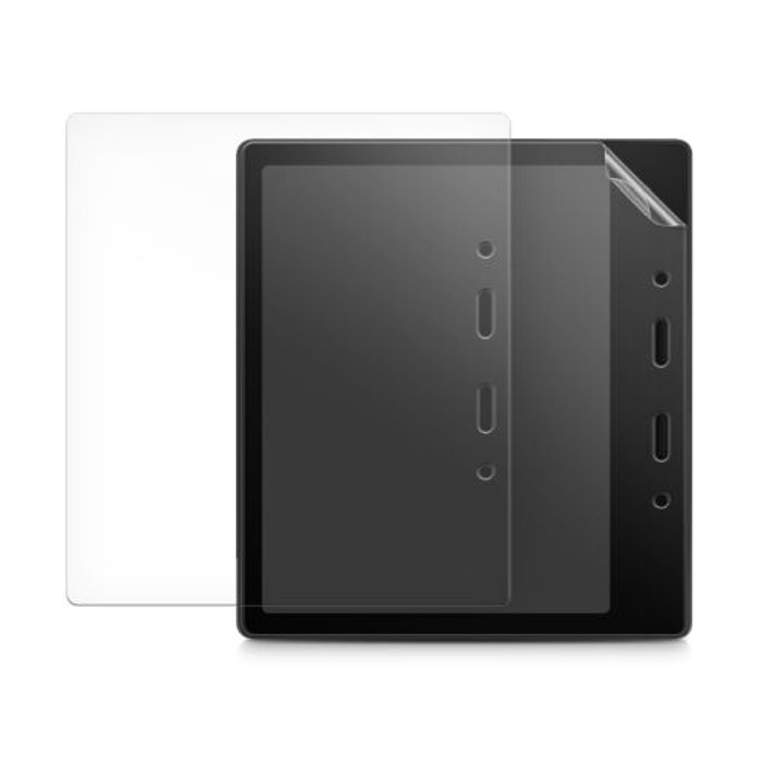 Set 2 Folii de protectie pentru Amazon Kindle Oasis 10, Kwmobile, Transparent, Plastic, 59460.2 fotografia produsului