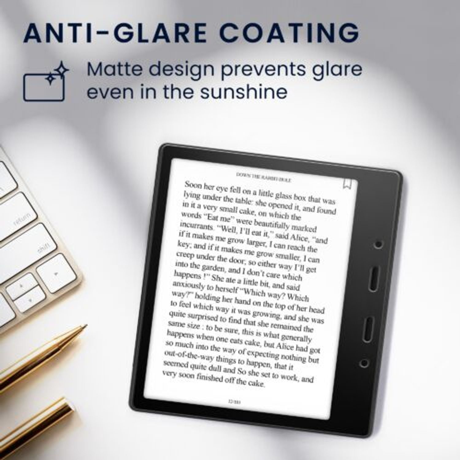 Set 2 Folii de protectie pentru Amazon Kindle Oasis 10, Kwmobile, Transparent, Plastic, 59460.2 fotografia produsului View 5 L