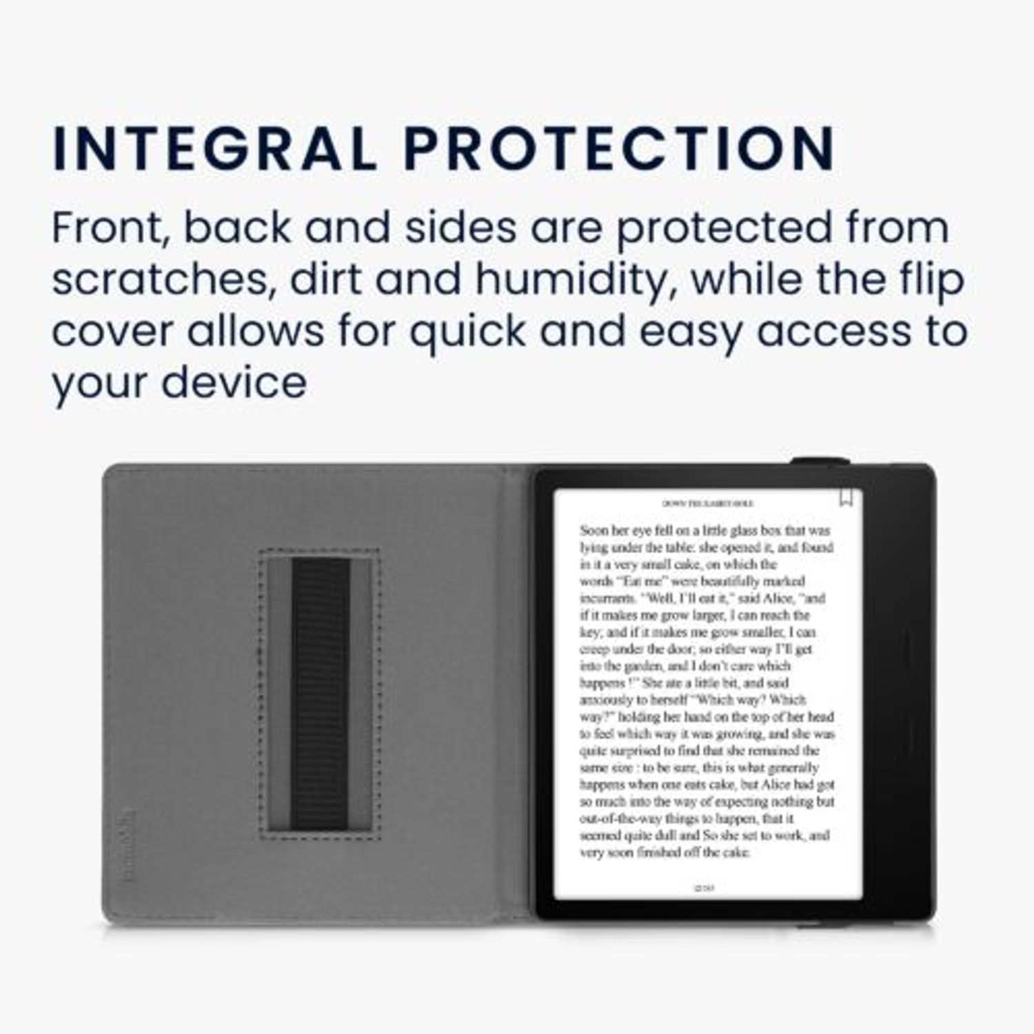 Husa pentru Amazon Kindle Oasis 10, Kwmobile, Multicolor, Piele ecologica, 49418.05 fotografia produsului View 5 L