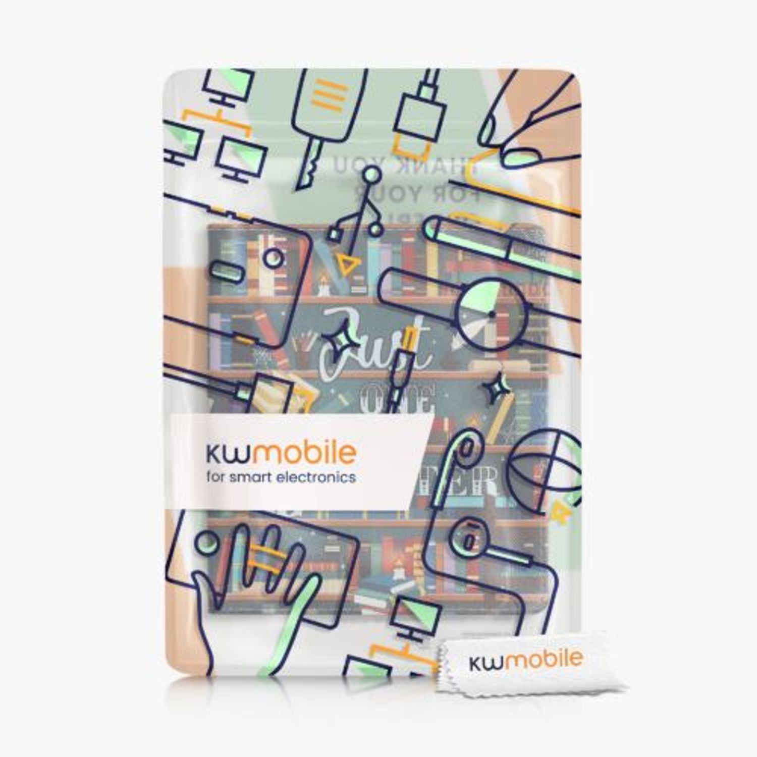 Husa pentru Amazon Kindle Oasis 10, Kwmobile, Multicolor, Piele ecologica, 49418.05 fotografia produsului View 9 L
