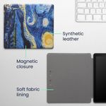 Husa pentru Amazon Kindle Oasis 10, Kwmobile, Multicolor, Piele ecologica, 49417.16 fotografia produsului View 7 S