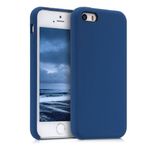 Husa pentru Apple iPhone 5/iPhone 5s/iPhone SE, Silicon, Albastru, 42766.17 fotografia produsului