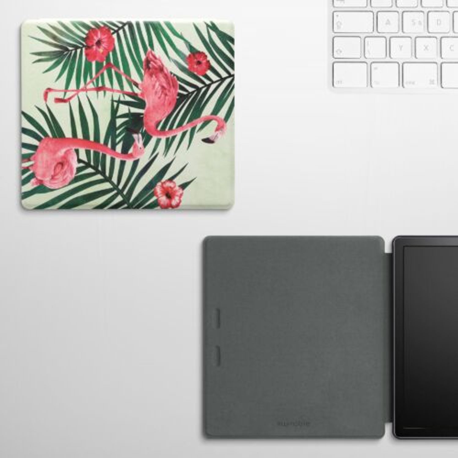 Husa pentru Amazon Kindle Oasis 10, Kwmobile, Multicolor, Piele ecologica, 49417.15 fotografia produsului View 11 L
