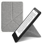 Husa pentru Amazon Kindle Paperwhite 11, Kwmobile, Gri, Textil, 57765.25 fotografia produsului