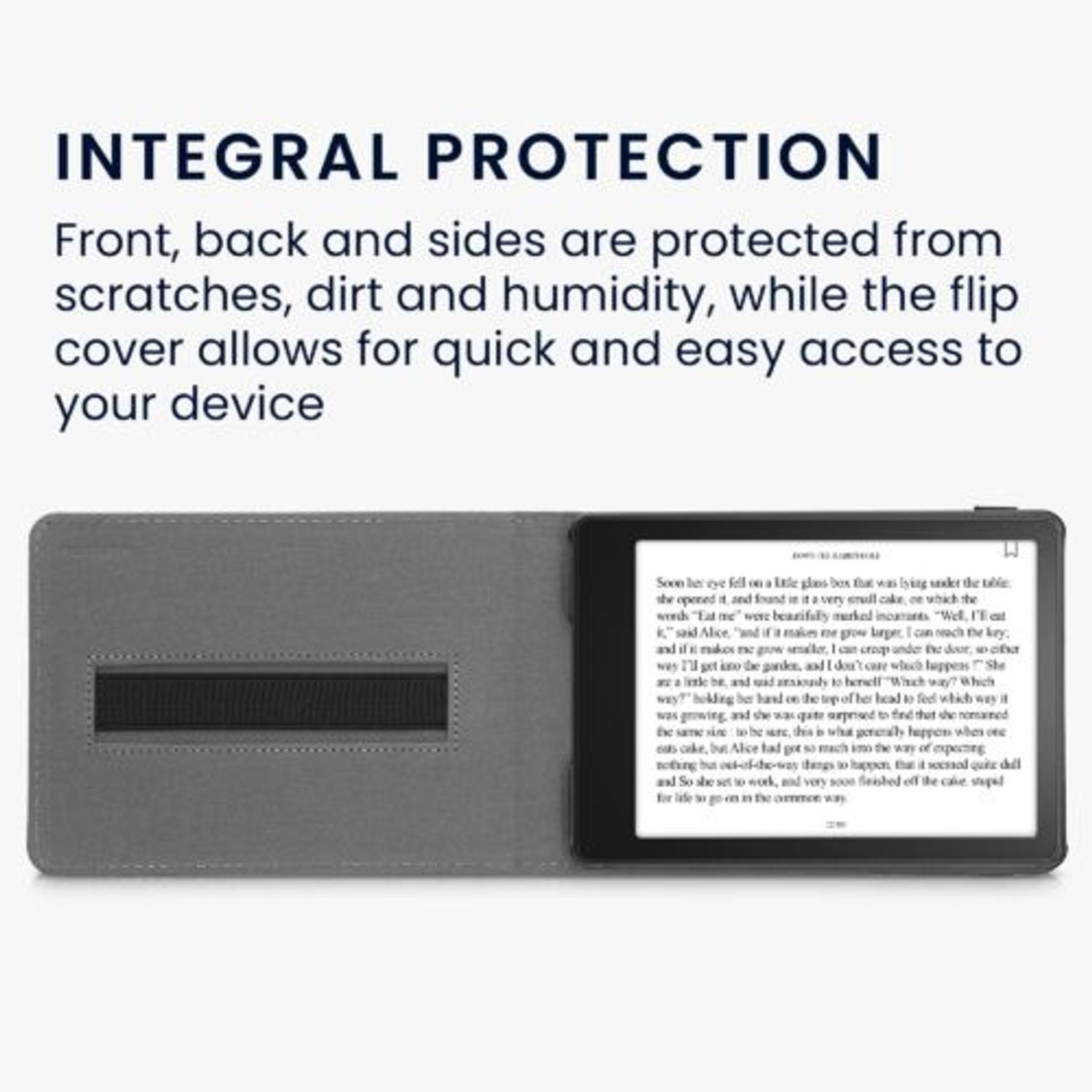 Husa pentru Amazon Kindle Paperwhite 11, Kwmobile, Multicolor, Piele ecologica, 56264.13 fotografia produsului View 5 L