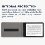 Husa pentru Amazon Kindle Paperwhite 11, Kwmobile, Rosu, Piele ecologica, 56264.16 fotografia produsului View 5 S