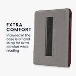Husa pentru Amazon Kindle Paperwhite 11, Kwmobile, Rosu, Piele ecologica, 56264.16 fotografia produsului View 4 S