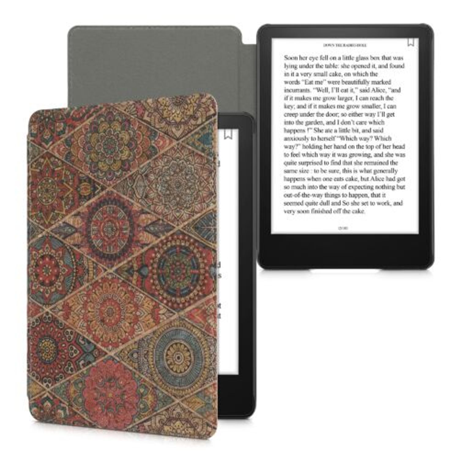 Husa pentru Amazon Kindle Paperwhite 11, Kwmobile, Multicolor, Pluta, 58377.05 fotografia produsului