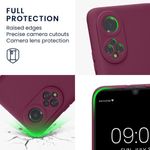 Husa Kwmobile pentru Honor X7, Silicon, Violet, 58420.187 fotografia produsului View 3 S