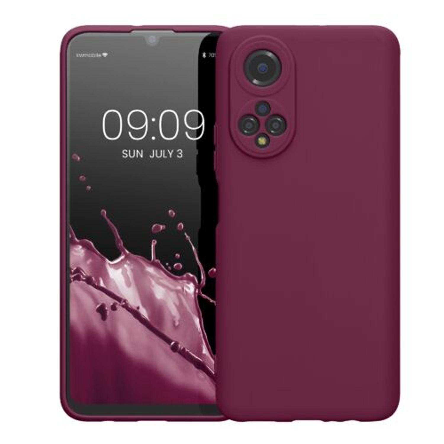 Husa Kwmobile pentru Honor X7, Silicon, Violet, 58420.187 fotografia produsului