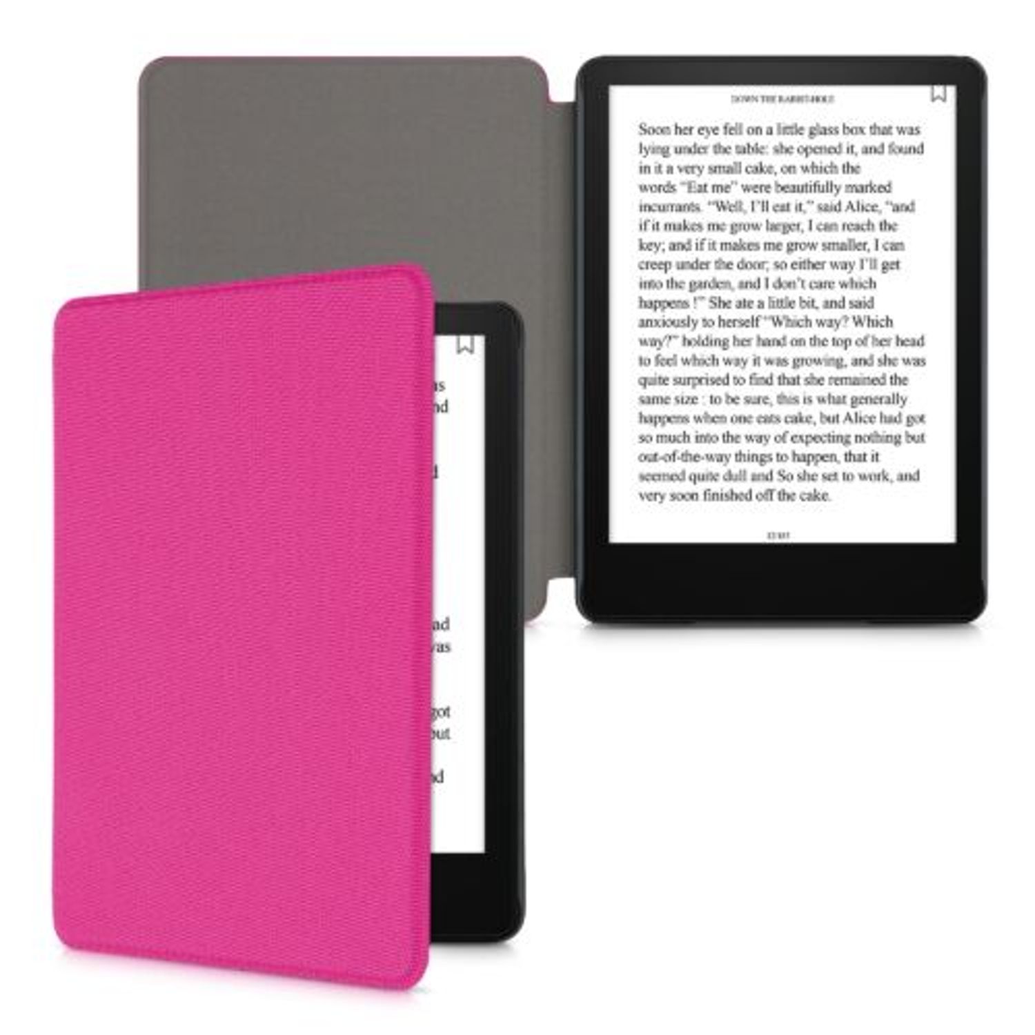 Husa pentru Amazon Kindle Paperwhite 11, Kwmobile, Roz, Nylon, 56265.33 fotografia produsului