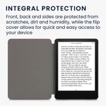 Husa pentru Amazon Kindle Paperwhite 11, Kwmobile, Roz, Nylon, 56265.33 fotografia produsului View 2 S