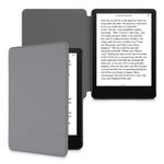 Husa pentru Amazon Kindle Paperwhite 11, Kwmobile, Gri, Nylon, 56265.19 fotografia produsului