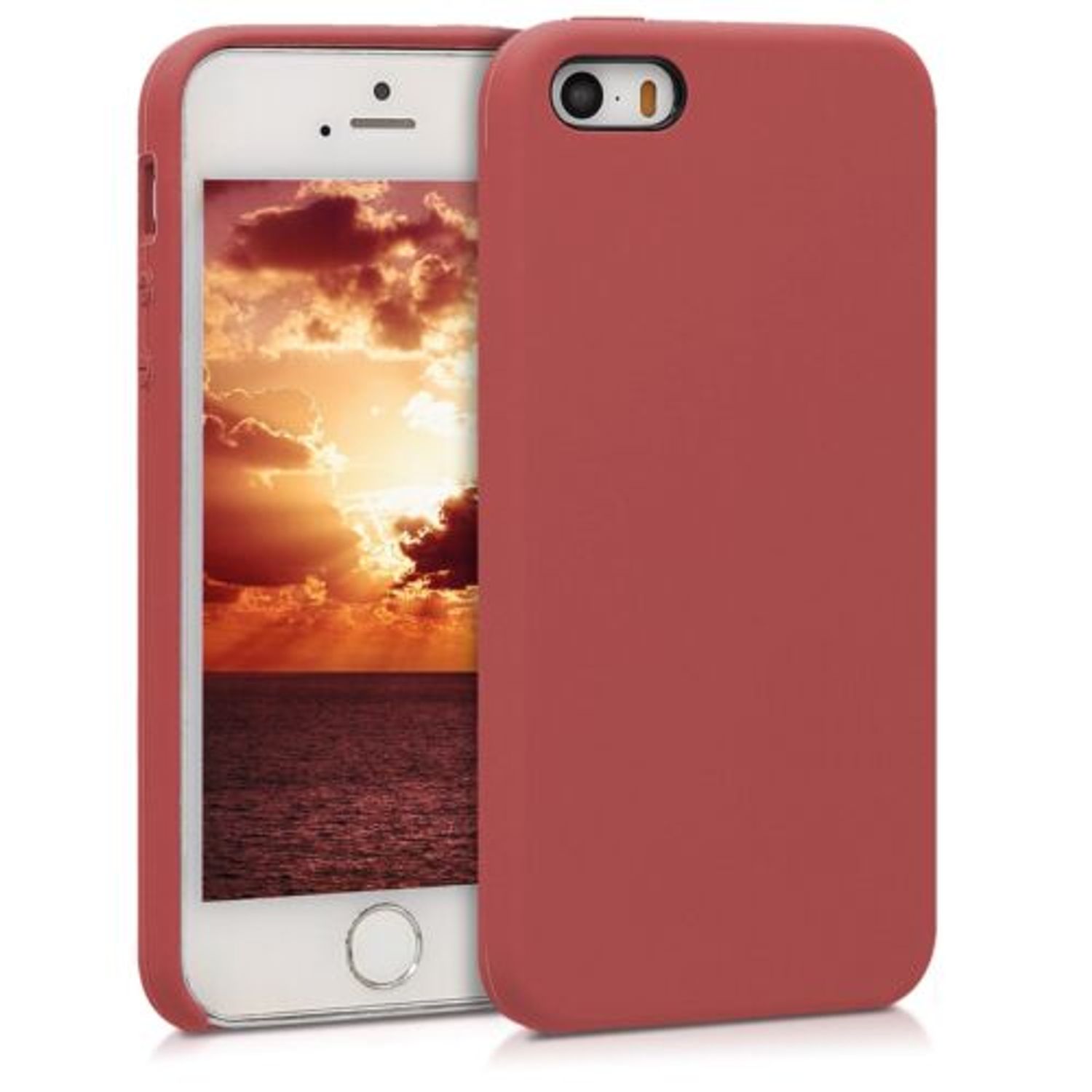 Husa pentru Apple iPhone 5/iPhone 5s/iPhone SE, Silicon, Violet, 42766.106 fotografia produsului