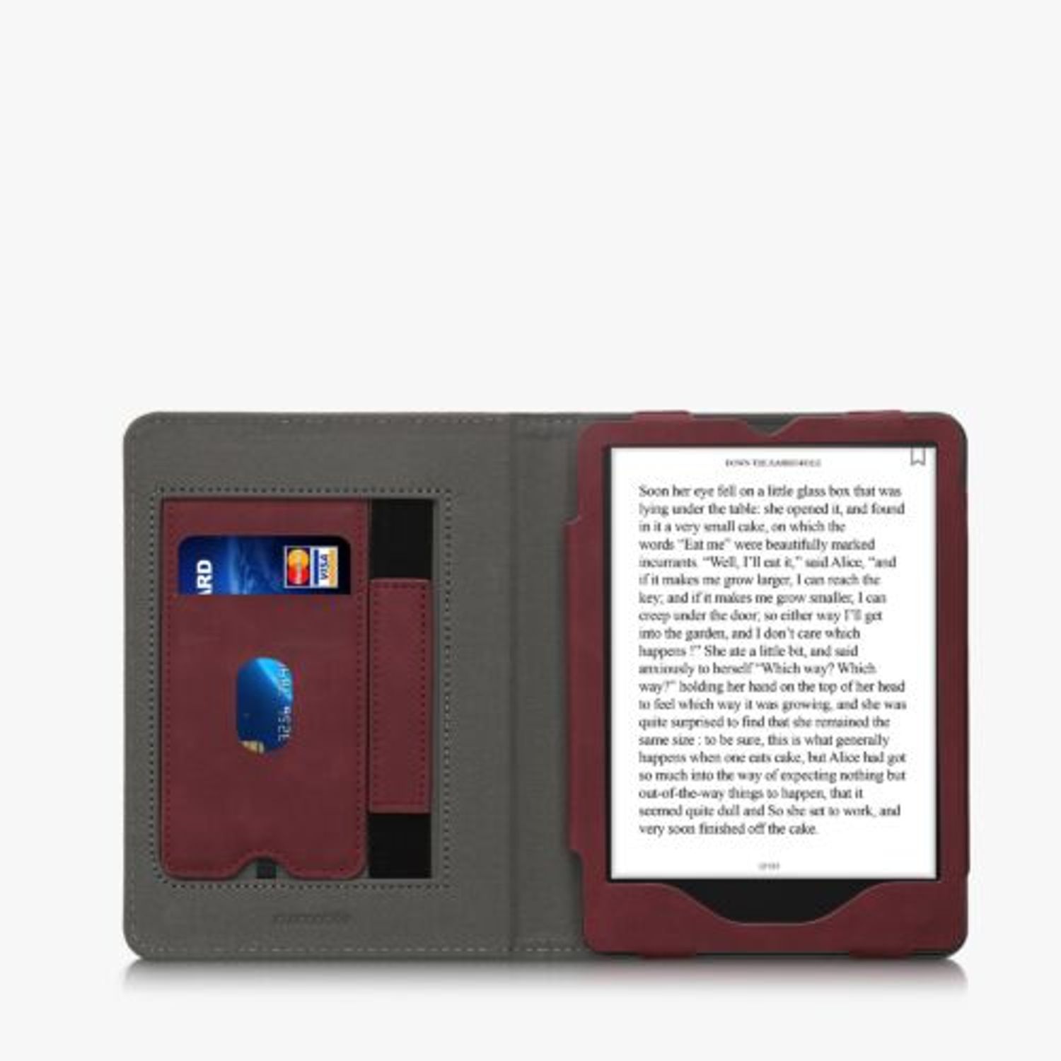 Husa pentru Amazon Kindle Paperwhite 11, Kwmobile, Rosu, Piele ecologica, 57619.20 fotografia produsului View 11 L