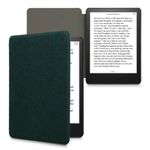 Husa pentru Amazon Kindle Paperwhite 11, Kwmobile, Verde, Textil, 56259.78 fotografia produsului View 2 S