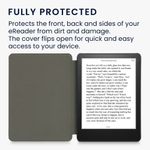 Husa pentru Amazon Kindle Paperwhite 11, Kwmobile, Rosu, Textil, 56259.20 fotografia produsului View 5 S