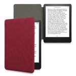 Husa pentru Amazon Kindle Paperwhite 11, Kwmobile, Rosu, Textil, 56259.20 fotografia produsului View 2 S