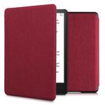 Husa pentru Amazon Kindle Paperwhite 11, Kwmobile, Rosu, Textil, 56259.20 fotografia produsului