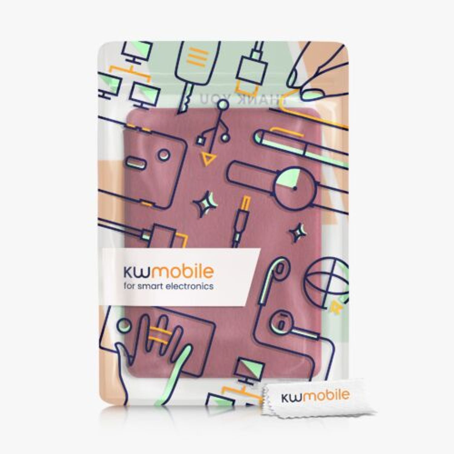 Husa pentru Amazon Kindle Paperwhite 11, Kwmobile, Rosu, Textil, 56259.20 fotografia produsului View 7 L