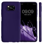 Husa pentru Xiaomi Poco X3 (NFC), Silicon, Albastru, 53482.182 fotografia produsului View 4 S