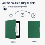 Husa pentru Amazon Paperwhite 7, Kwmobile, Verde, Textil, 58107.07 fotografia produsului View 4 S