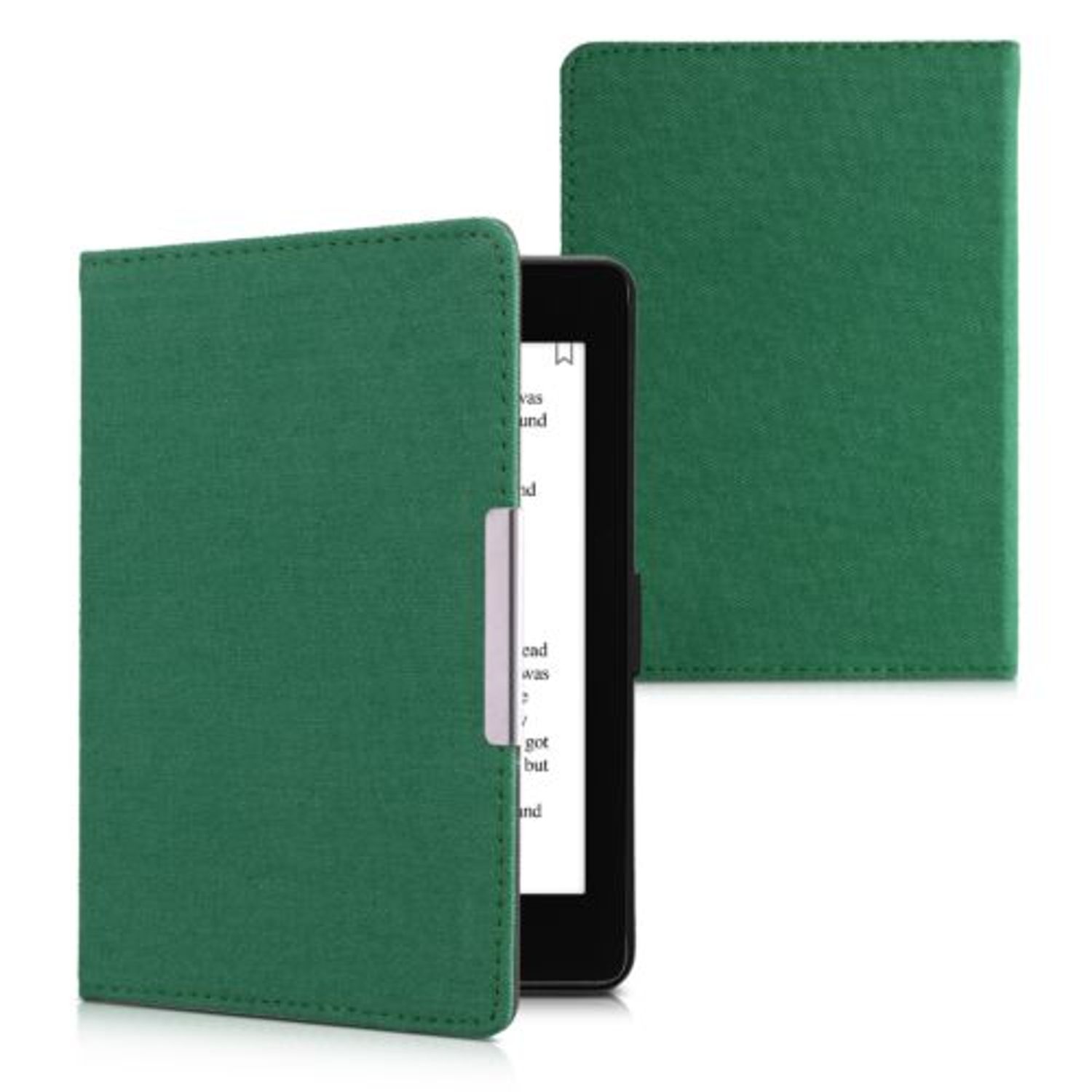 Husa pentru Amazon Paperwhite 7, Kwmobile, Verde, Textil, 58107.07 fotografia produsului
