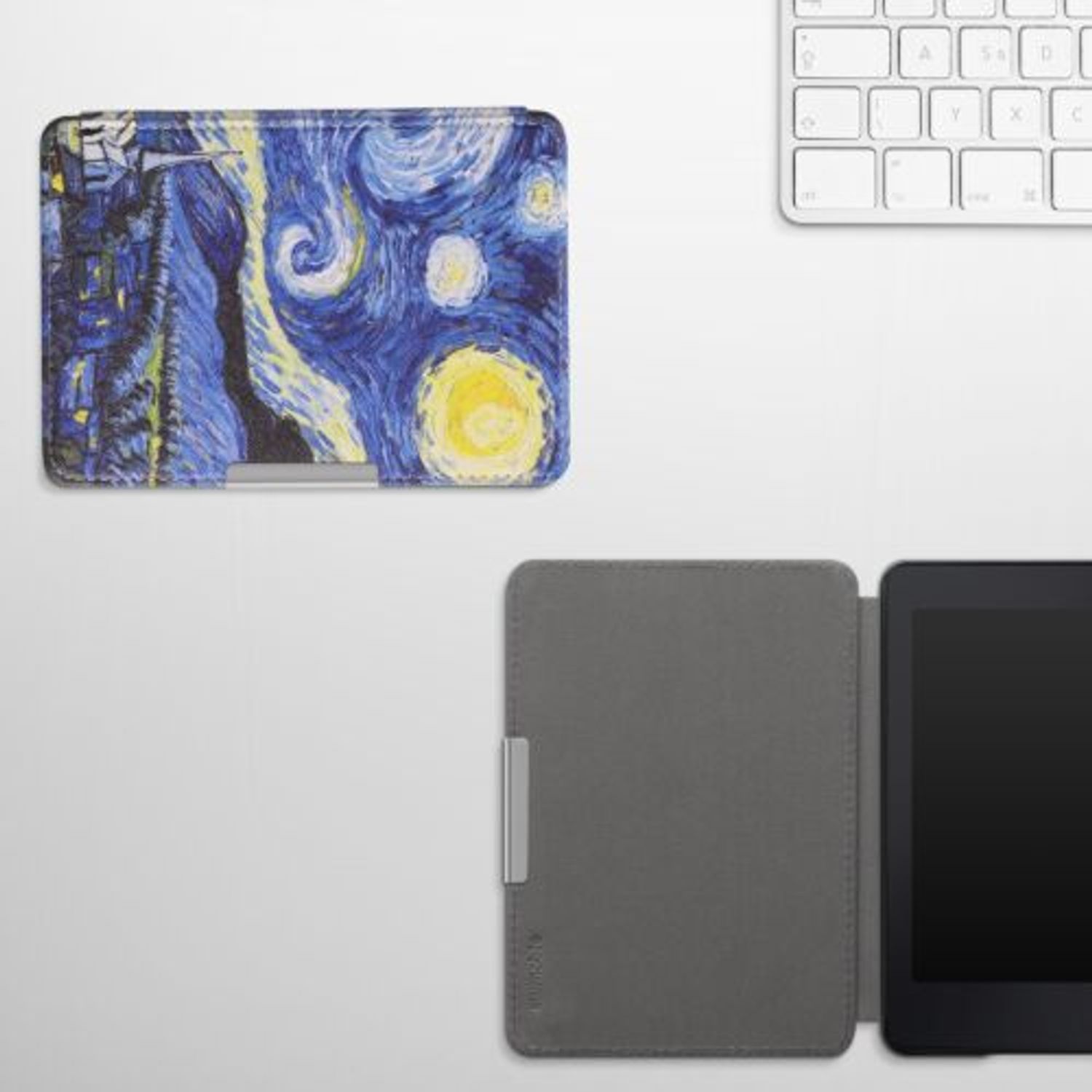 Husa pentru Amazon Paperwhite 7, Kwmobile, Multicolor, Piele ecologica, 25824.43 fotografia produsului View 11 L