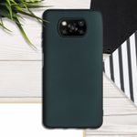 Husa pentru Xiaomi Poco X3 (NFC), Silicon, Verde, 53483.14 fotografia produsului View 3 S
