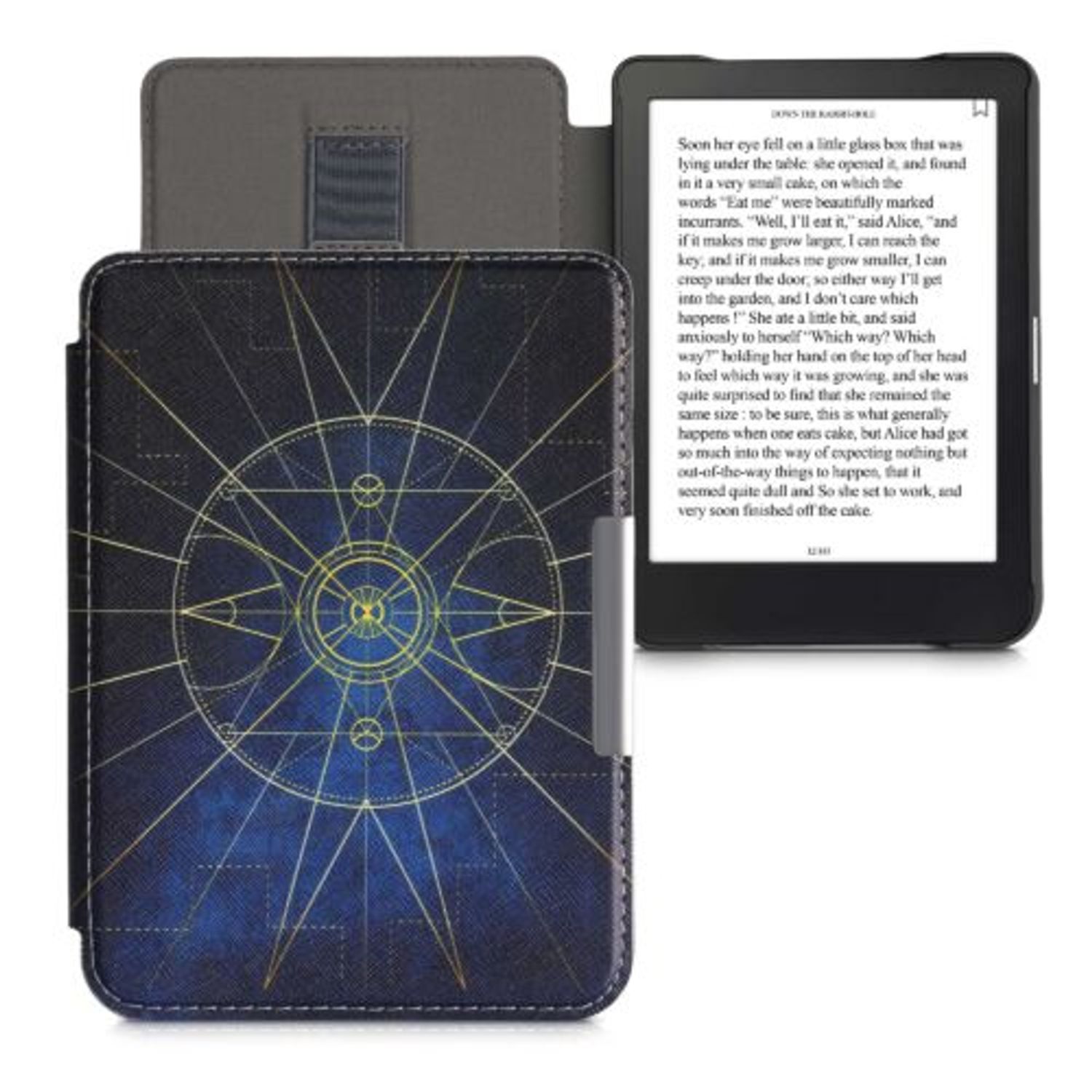 Husa pentru Kobo Clara HD, Kwmobile, Multicolor, Piele ecologica, 57846.07 fotografia produsului View 8 L