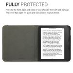 Husa pentru Kobo Libra 2, Kwmobile, Rosu/Negru, Textil, 57170.20 fotografia produsului View 5 S