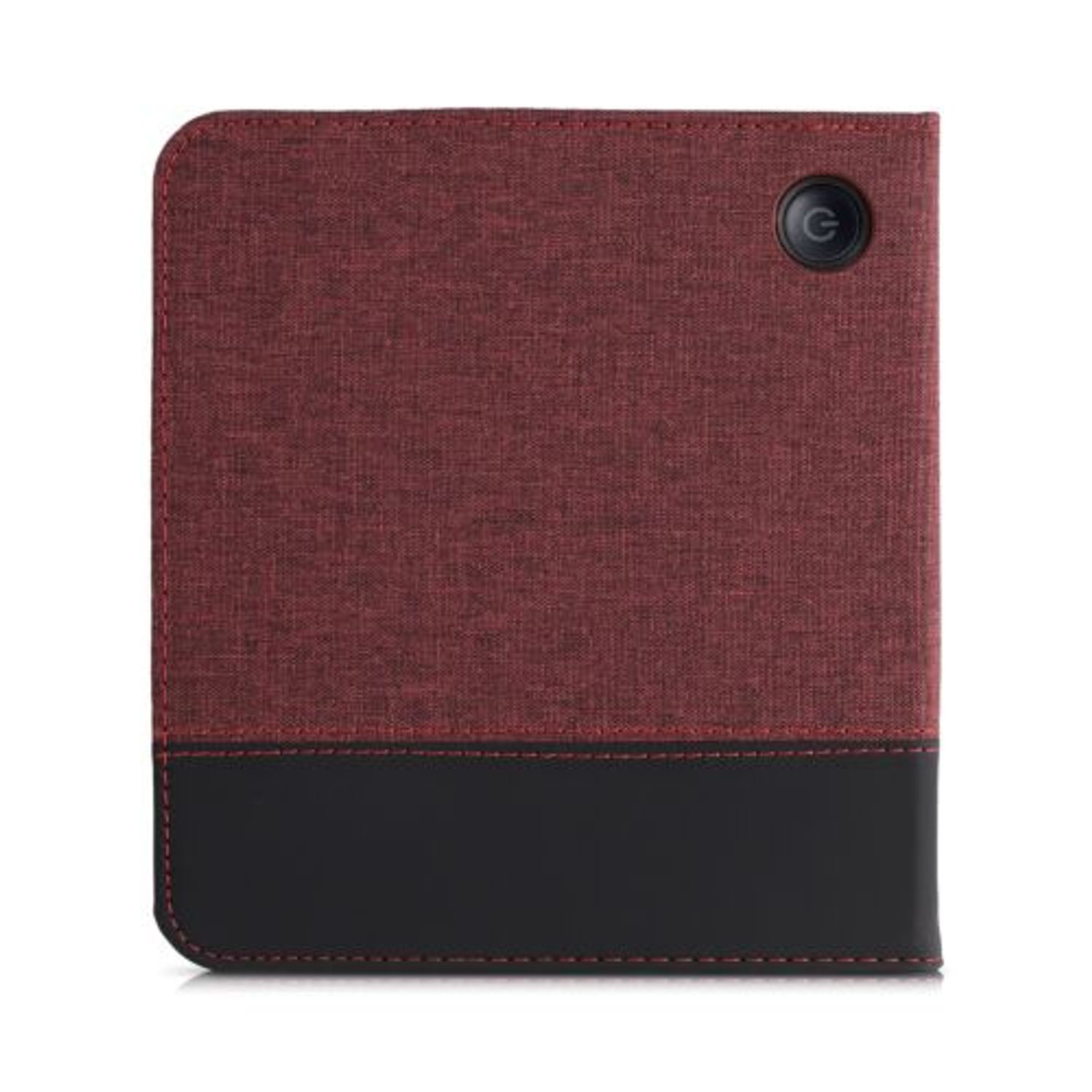 Husa pentru Kobo Libra 2, Kwmobile, Rosu/Negru, Textil, 57170.20 fotografia produsului View 4 L