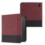Husa pentru Kobo Libra 2, Kwmobile, Rosu/Negru, Textil, 57170.20 fotografia produsului View 2 S