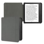Husa pentru Kobo Libra 2, Kwmobile, Gri, Nylon, 57199.73 fotografia produsului