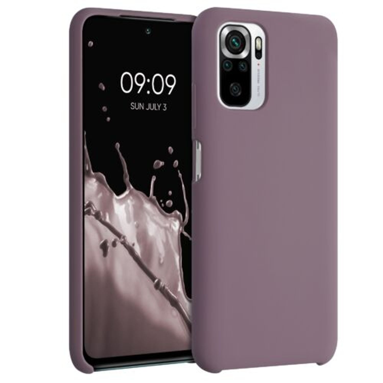 Husa pentru Xiaomi Redmi Note 10/Redmi Note 10S, Silicon, Mov, 54543.181 fotografia produsului