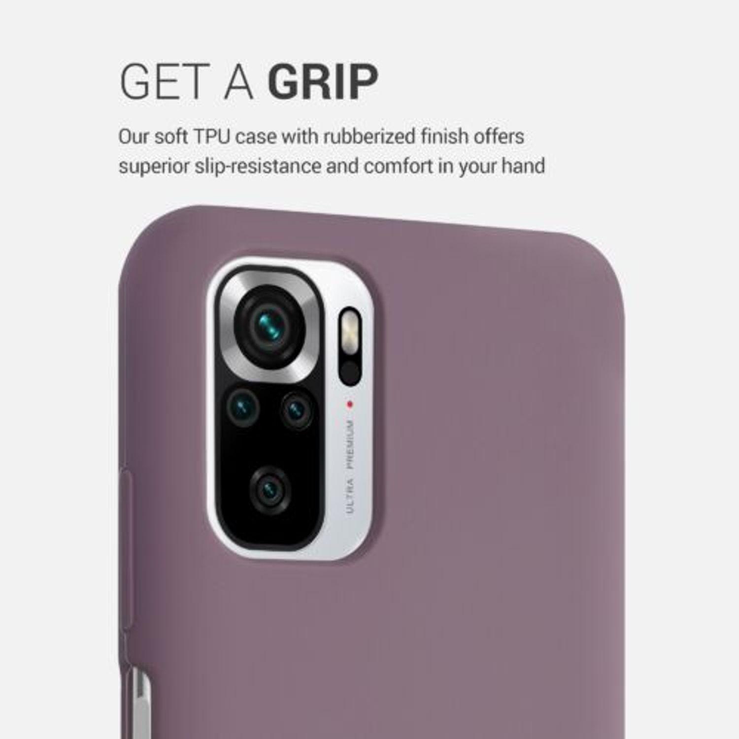 Husa pentru Xiaomi Redmi Note 10/Redmi Note 10S, Silicon, Mov, 54543.181 fotografia produsului View 5 L