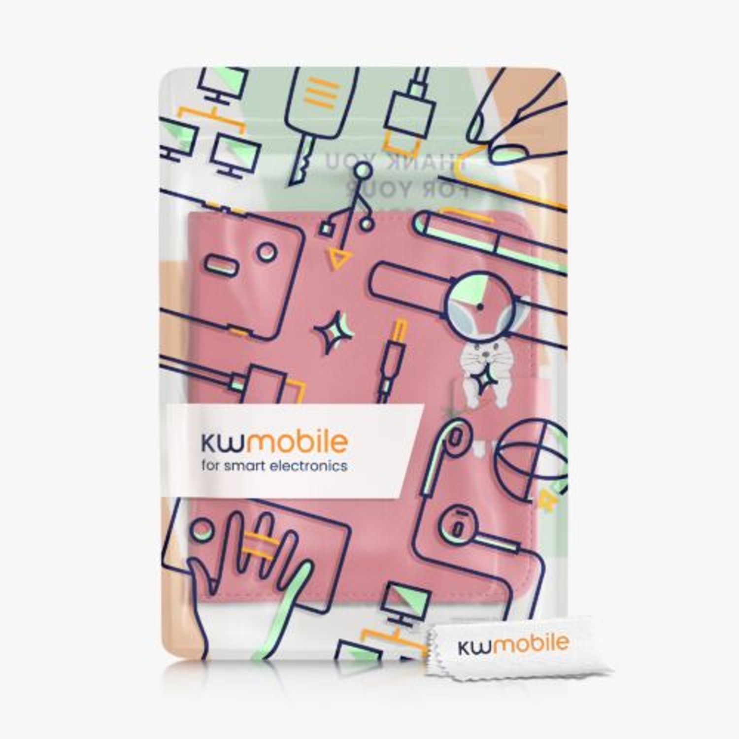 Husa pentru Kobo Libra 2, Kwmobile, Multicolor, Piele ecologica, 57862.01 fotografia produsului View 9 L