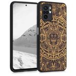 Husa pentru Xiaomi Redmi Note 10/Redmi Note 10S, Lemn, Maro, 54548.02 fotografia produsului