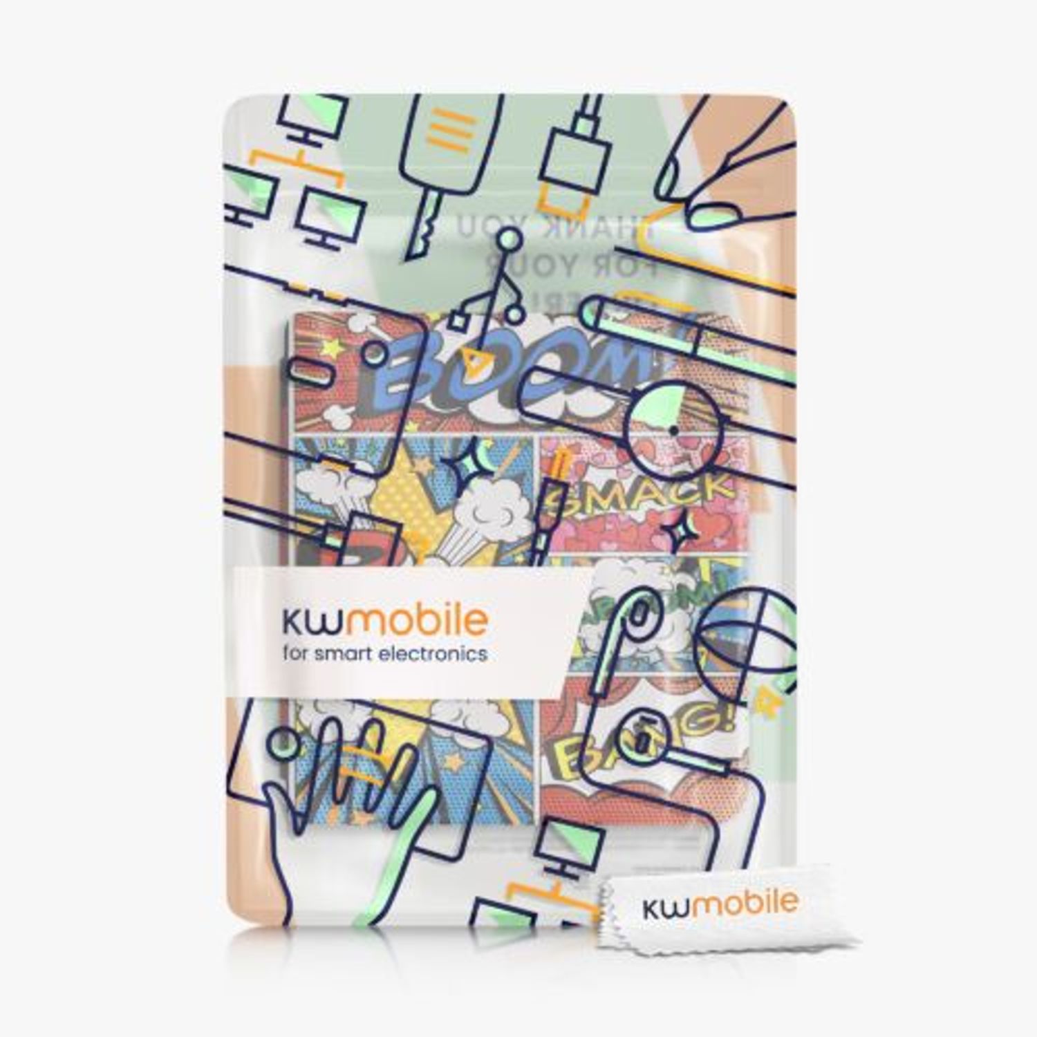 Husa pentru Kobo Libra 2, Kwmobile, Multicolor, Piele ecologica, 56575.35 fotografia produsului View 8 L