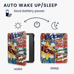 Husa pentru Kobo Libra 2, Kwmobile, Multicolor, Piele ecologica, 56575.35 fotografia produsului View 4 S