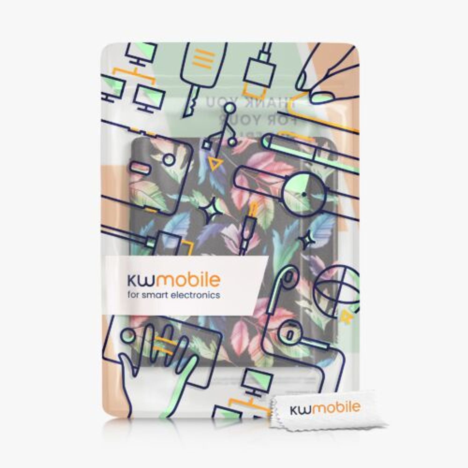 Husa pentru Kobo Libra 2, Kwmobile, Multicolor, Piele ecologica, 56575.42 fotografia produsului View 8 L