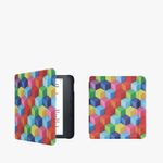 Husa pentru Kobo Libra 2, Kwmobile, Multicolor, Piele ecologica, 56575.16 fotografia produsului View 9 S