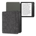 Husa pentru Kobo Libra 2, Kwmobile, Gri, Textil, 57171.19 fotografia produsului View 2 S