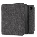 Husa pentru Kobo Libra 2, Kwmobile, Gri, Textil, 57171.19 fotografia produsului