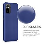 Husa pentru Xiaomi Redmi Note 10/Redmi Note 10S, Silicon, Albastru, 54542.64 fotografia produsului View 4 S