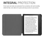Husa pentru Kobo Libra 2, Kwmobile, Maro, Textil, 57173.05 fotografia produsului View 5 S