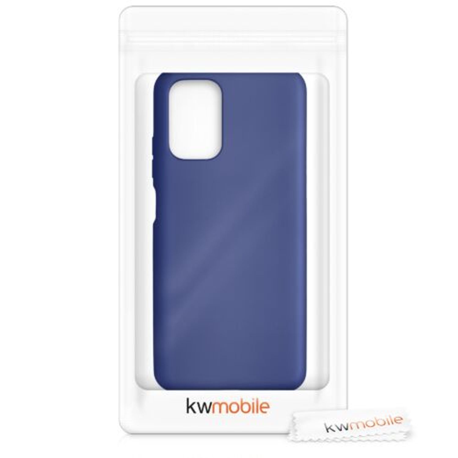Husa pentru Xiaomi Redmi Note 10/Redmi Note 10S, Silicon, Albastru, 54542.64 fotografia produsului View 7 L